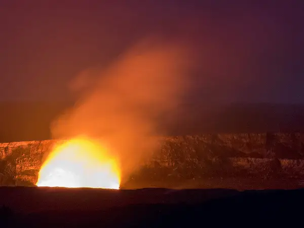 Hawaii — Crater Flame
