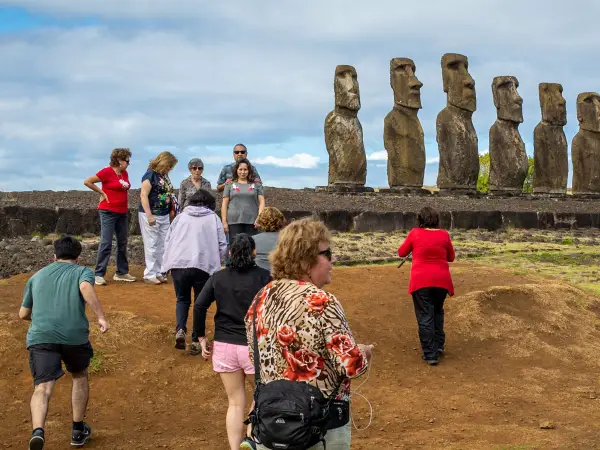 Easter Island — 15 Heads