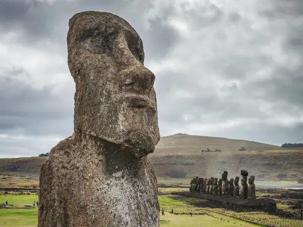 Easter Island — Moai Vertical