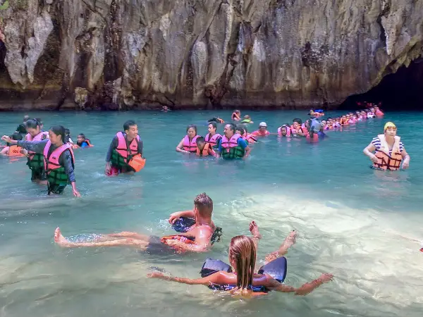 Day tourists - near Koh Lanta